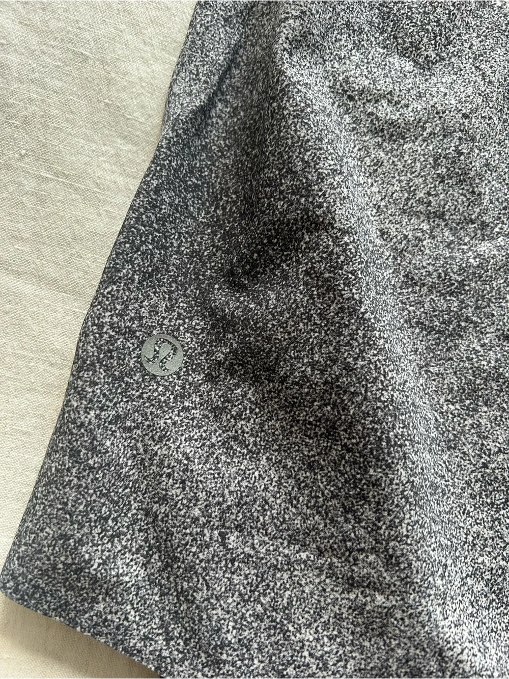 lululemon athletica Men's Heathered Gray Swim Board Shorts
